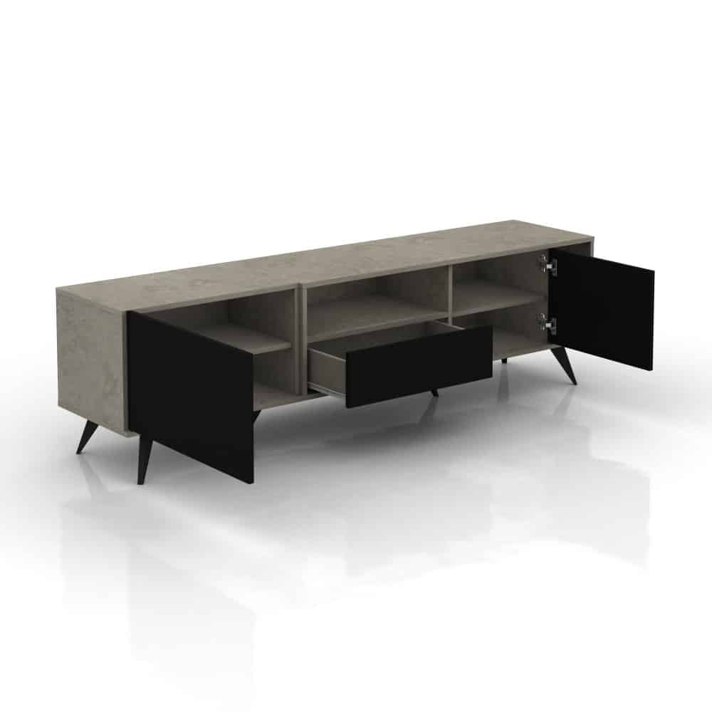 طاولة-بلازما-خشب-أسود-مع-رمادي-MN-640-1