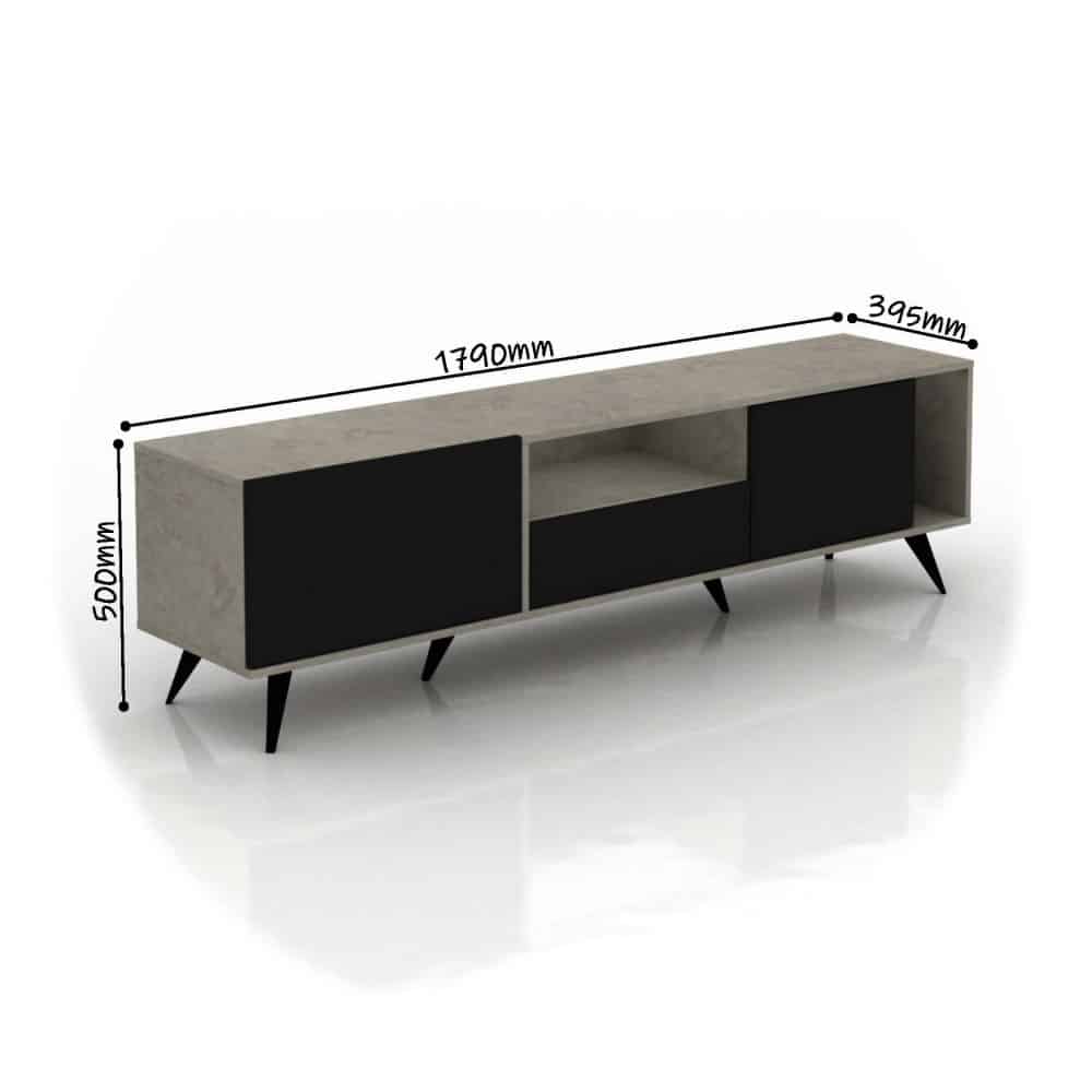 طاولة-بلازما-خشب-أسود-مع-رمادي-MN-640-2