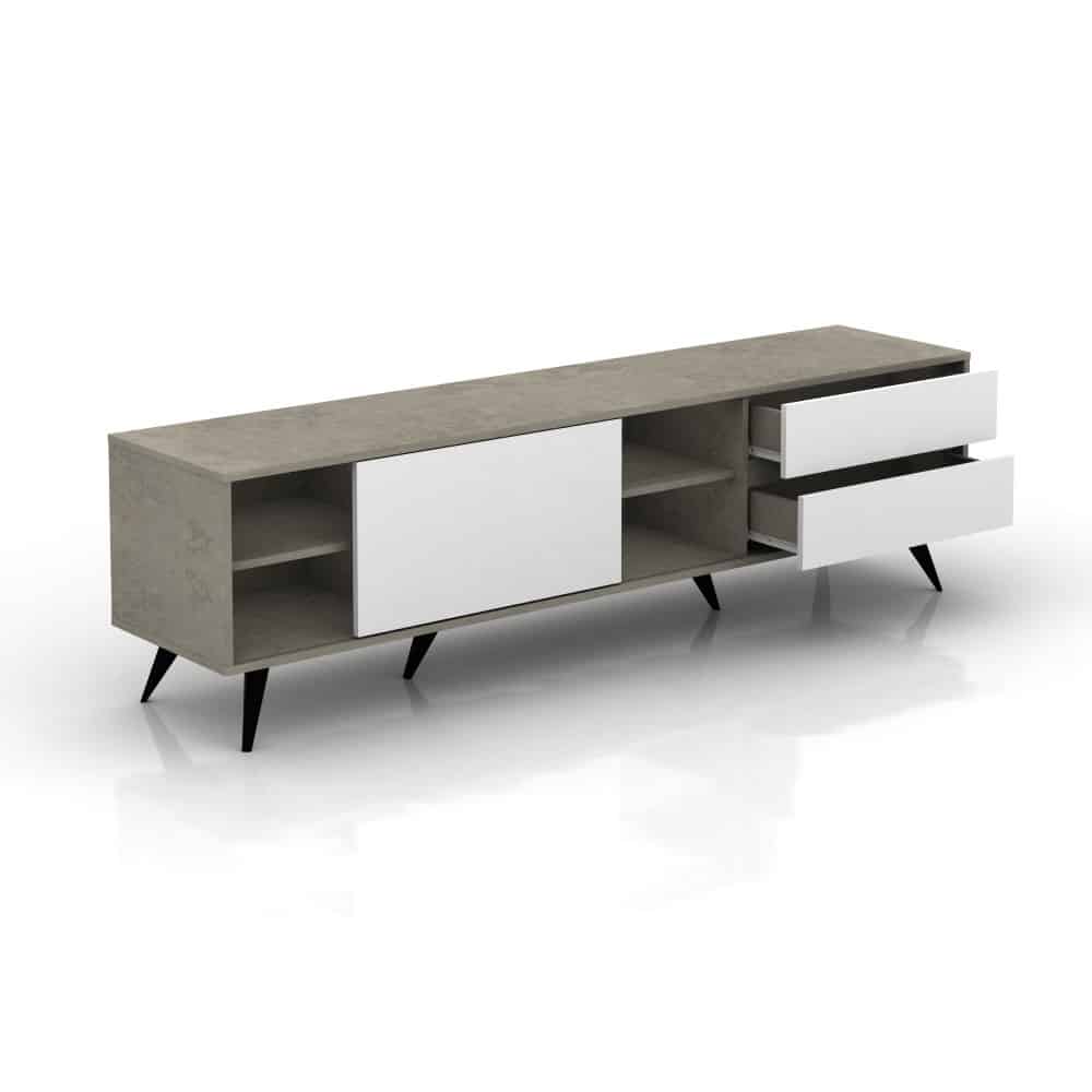 طاولة-شاشة-خشب-رمادي-مع-أبيض-MN-633-2