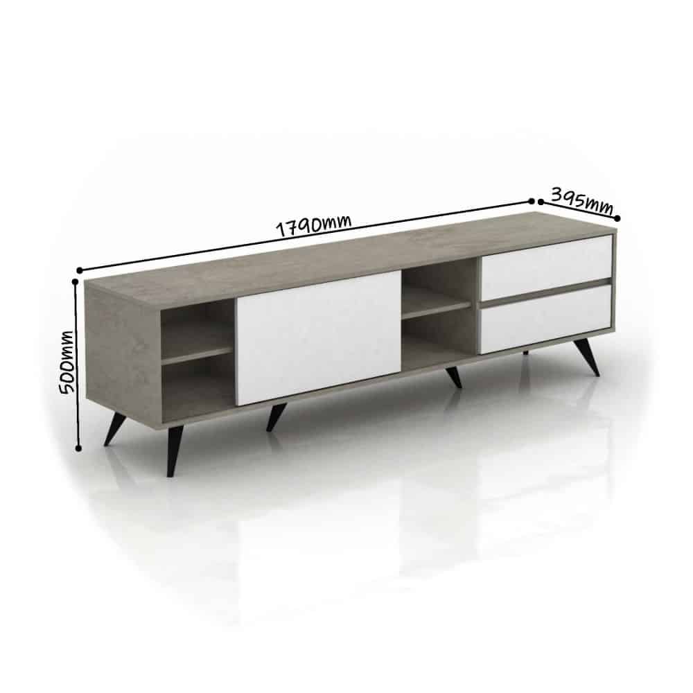 طاولة-شاشة-خشب-رمادي-مع-أبيض-MN-633-3