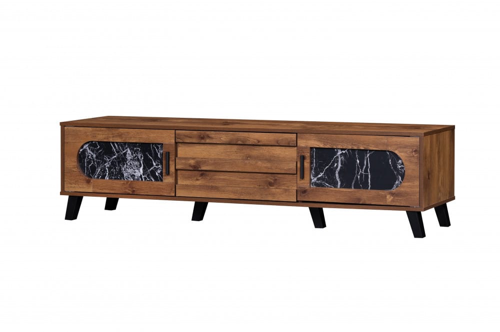طاولة-تلفزيون-خشب-بني-مع-أسود-رخامي-MN-726-3.jpg
