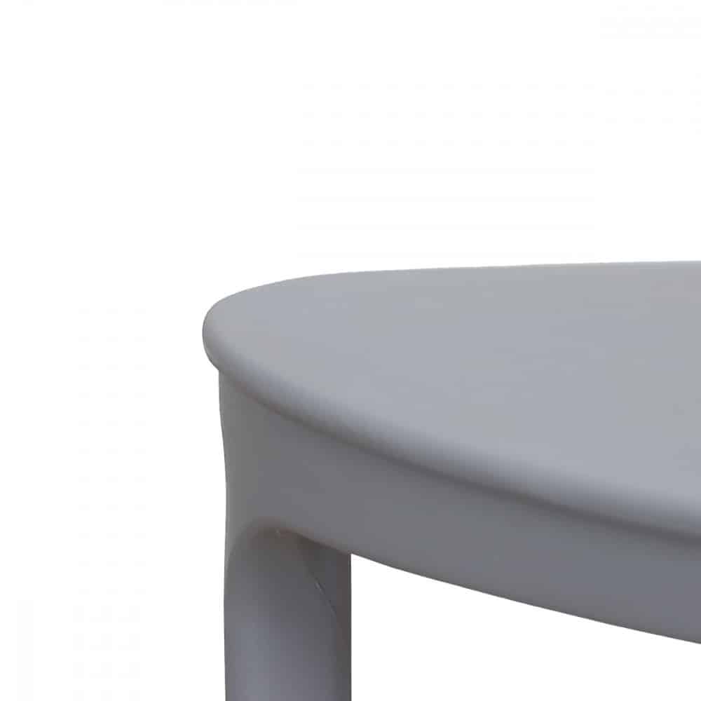 كرسي بلاستيك قوي بمسند ظهر لون رمادي MAZ-6781 (4)