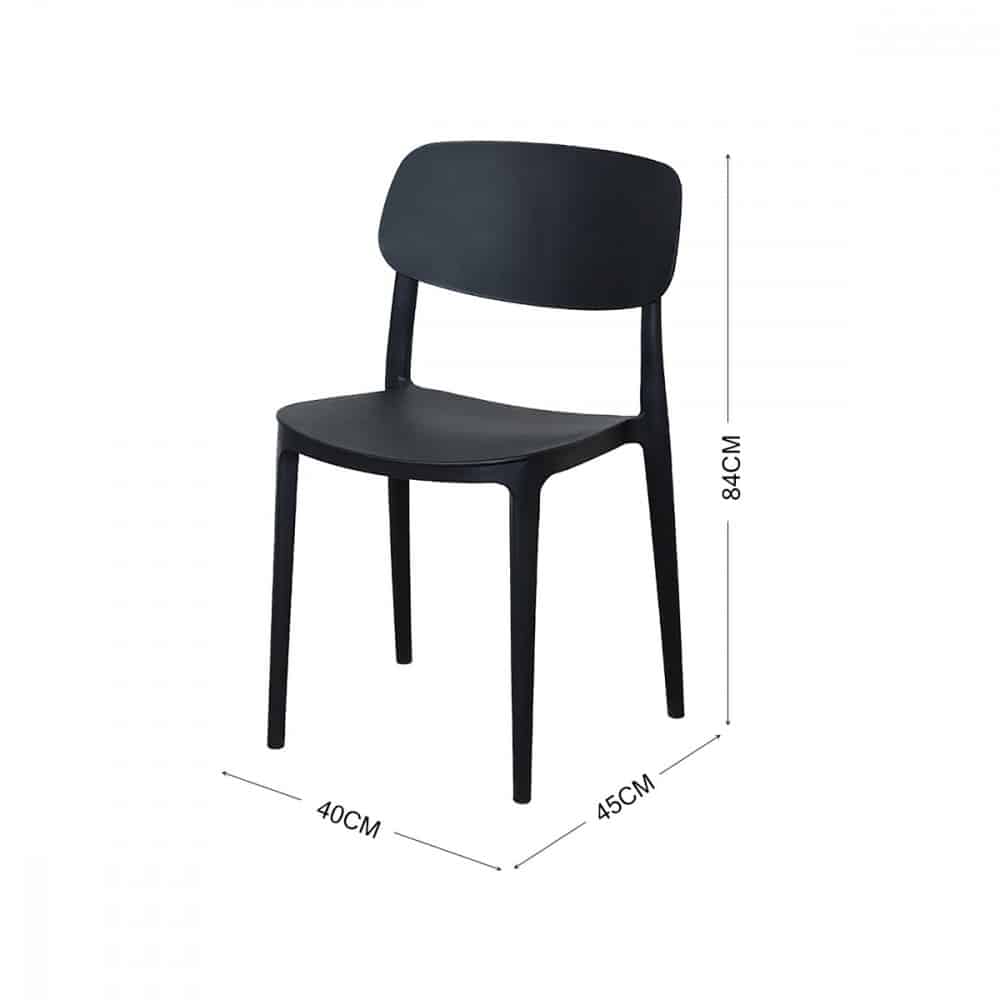 كرسي بلاستيكي أسود ظهر مريح MAZ-6776 (6)