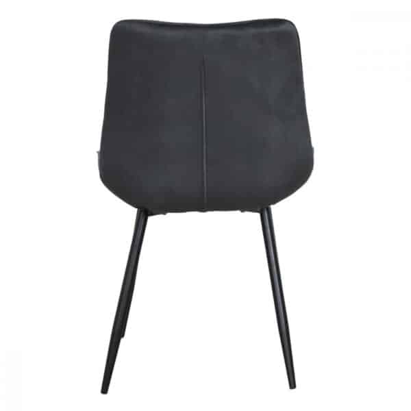 كرسي جلوس مخمل لون أسود MAZ-6798