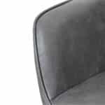 كرسي طاولة جلد بمسند ظهر ثابت MAZ-6803