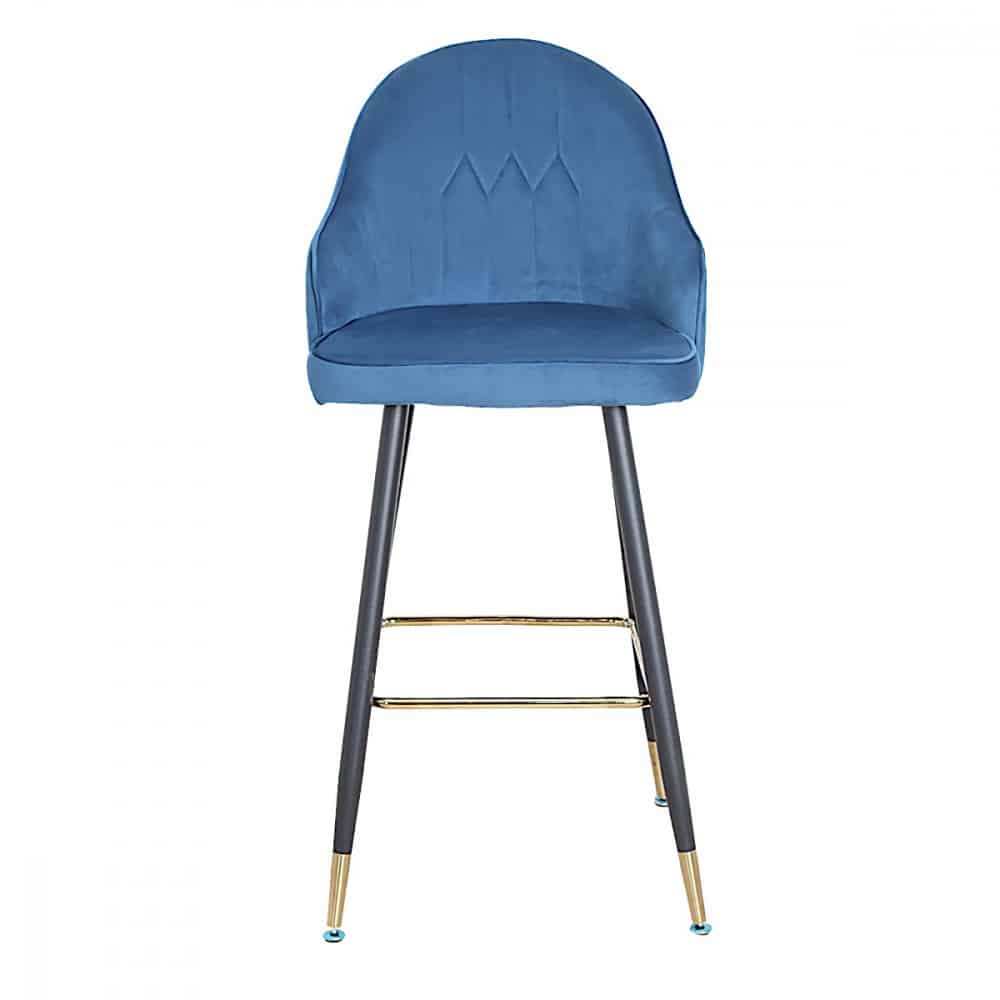 كرسي مريح قماش مخمل لون أزرق MAZ-6809 (5)