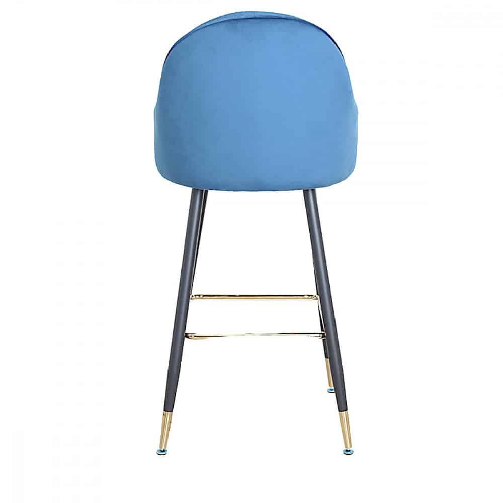 كرسي مريح قماش مخمل لون أزرق MAZ-6809 (7)