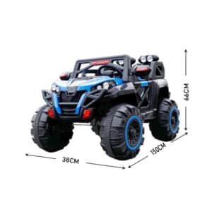 سيارة أطفال كهربائية 4×4 لون أزرق MAZ-7636_1