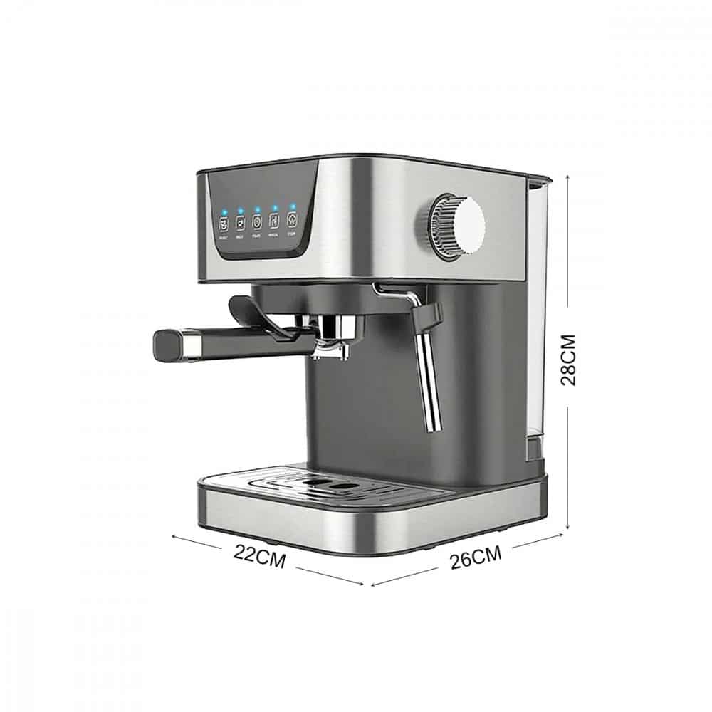 ماكينة صنع قهوة الاسبرسو كوزانو بشاشة رقمية 1050 واط MAZ-6 (7)