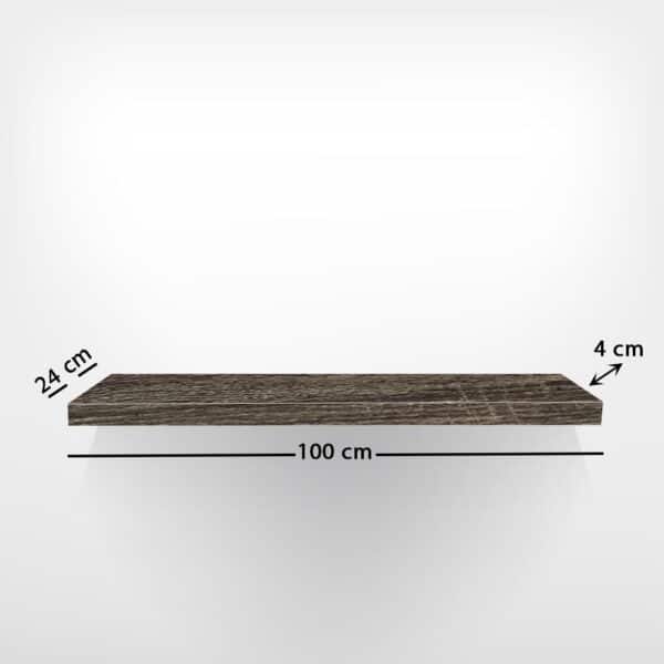 رف مستطيل 100 سم زيتي فاتح MAZ-4749