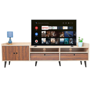 طاولة تلفاز عصرية لون خشبي مع بني MAZ-253