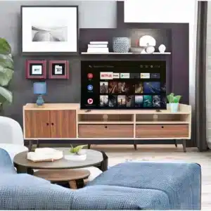 طاولة تلفاز عصرية لون خشبي مع بني MAZ-253